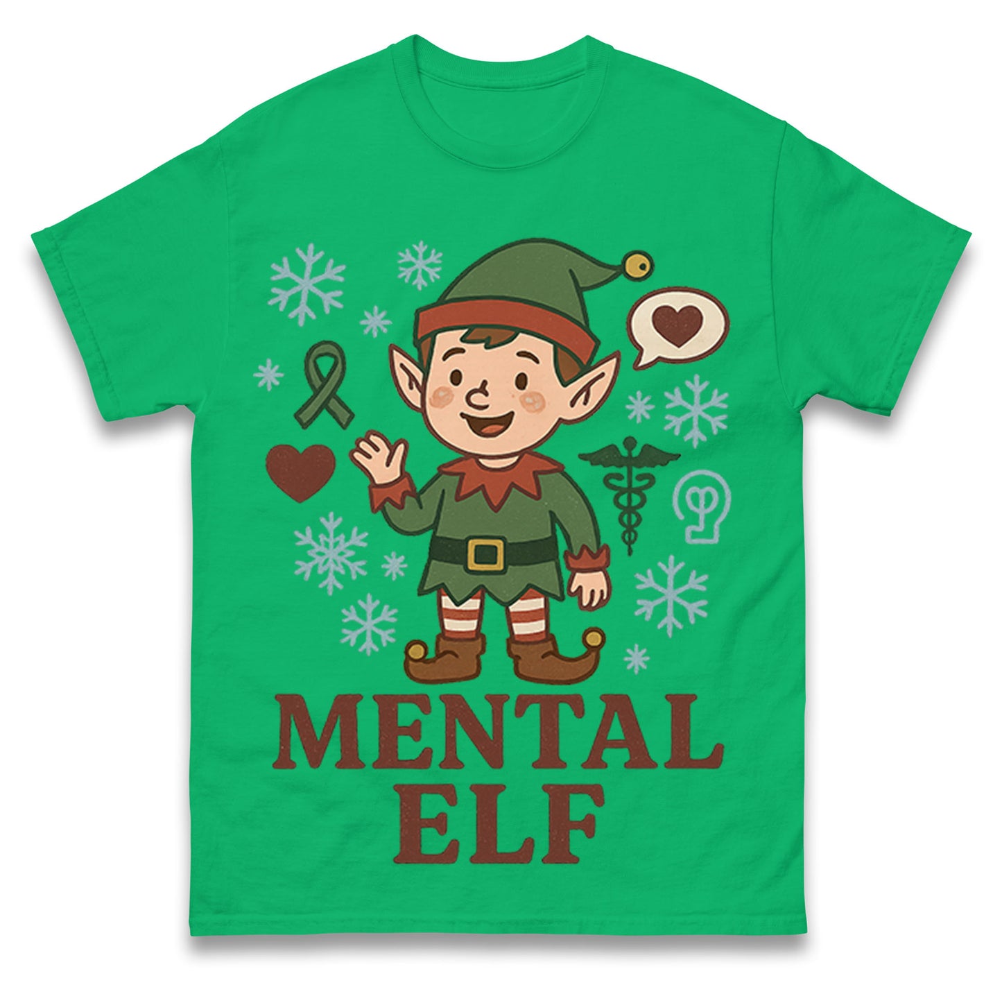 Mental Health Christmas T Shirt