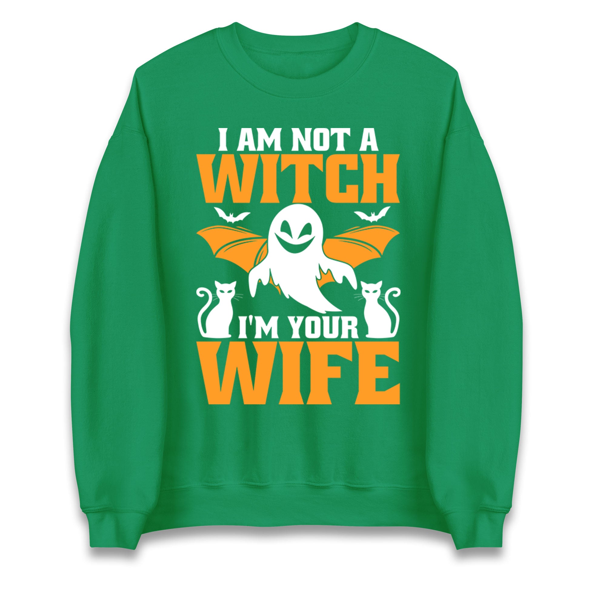 Im Not A Witch Im Your Wife Halloween Sweatshirt
