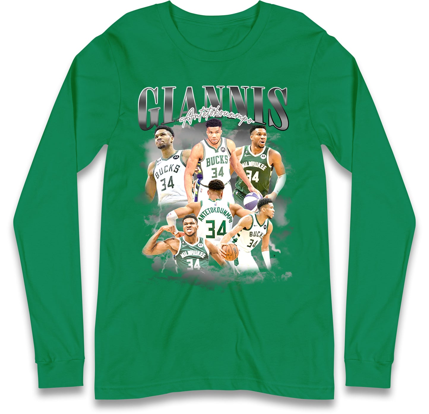 Giannis Antetokounmpo Long Sleeve T Shirt