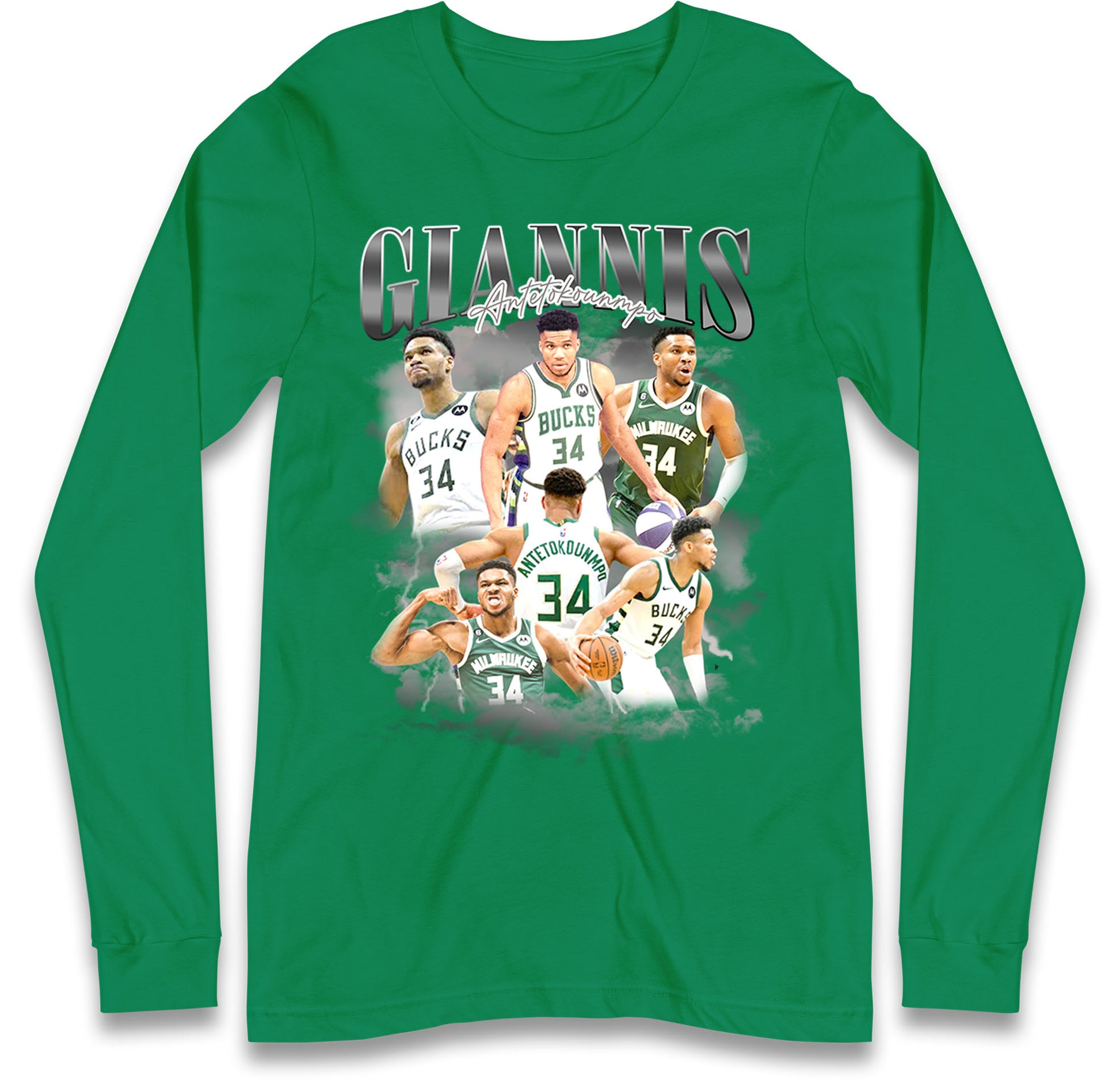 Giannis Antetokounmpo Long Sleeve T Shirt