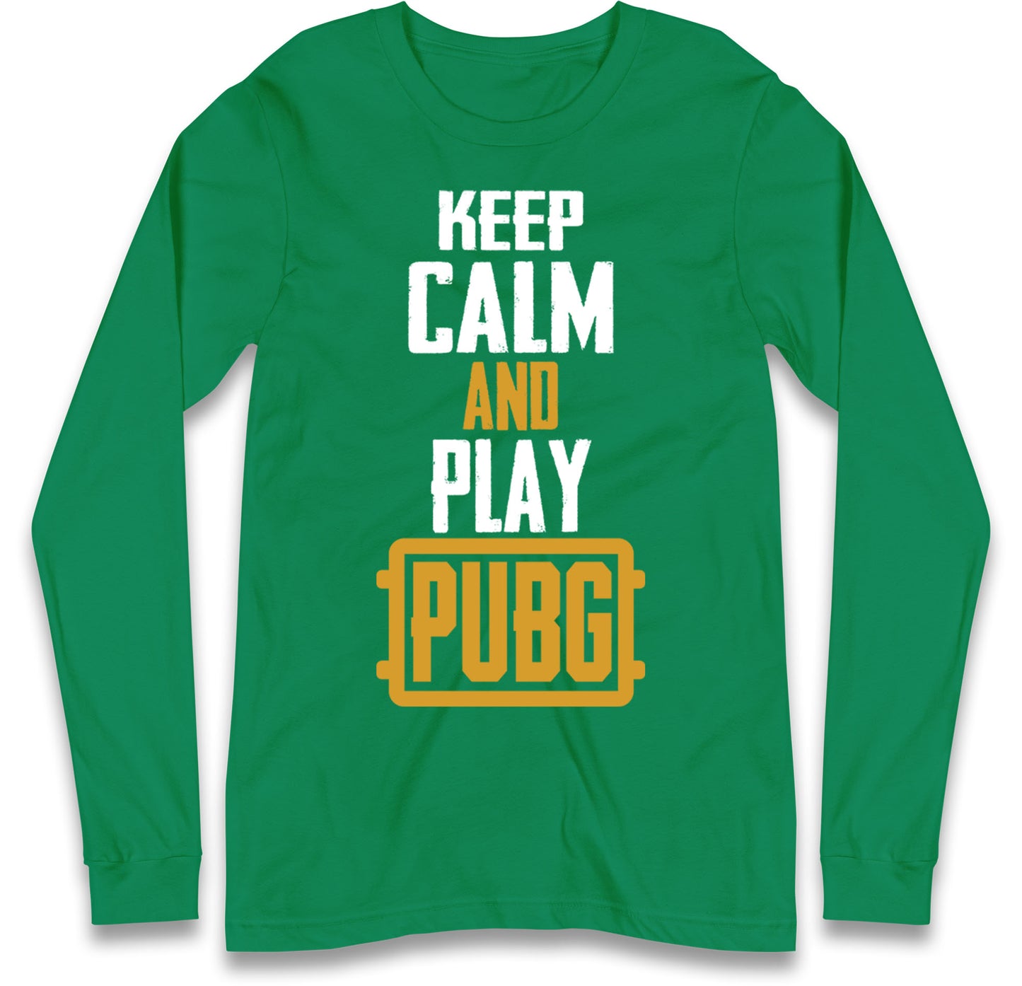 Keep Calm And Play Pubg Long Sleeve T Shirt