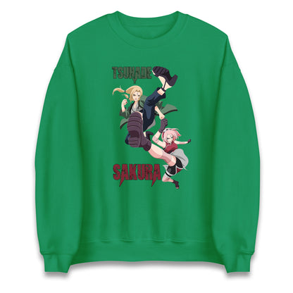 Sakura Haruno And Tsunade Sweatshirt