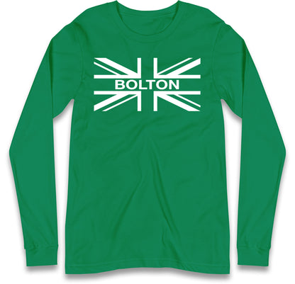 Bolton Union Jack Long Sleeve T Shirt