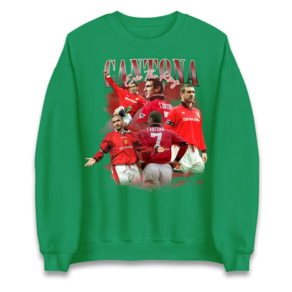 Retro Cantona Bootleg Football Unisex Sweatshirt