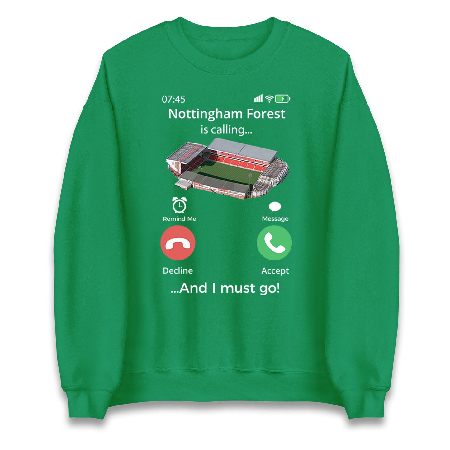 nottingham forest sweater