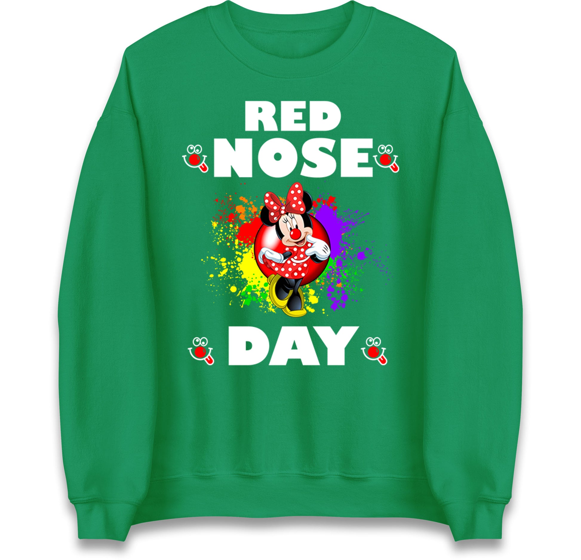 Red Nose Day Minnie Mouse Jumper
