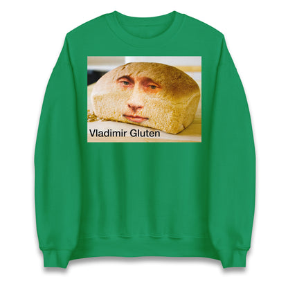 Vladimir Gluten Meme Inappropriate Gluten Tolerant Jumper 