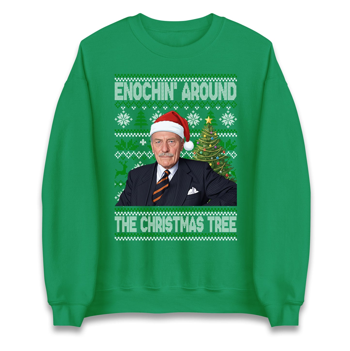 Enoch Powell Enochin Around the Christmas Tree Christmas Jumper