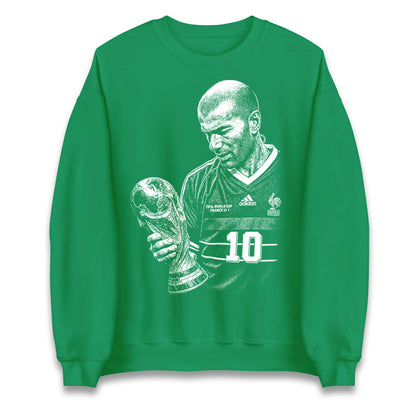 Zidane France Footballer Jumper