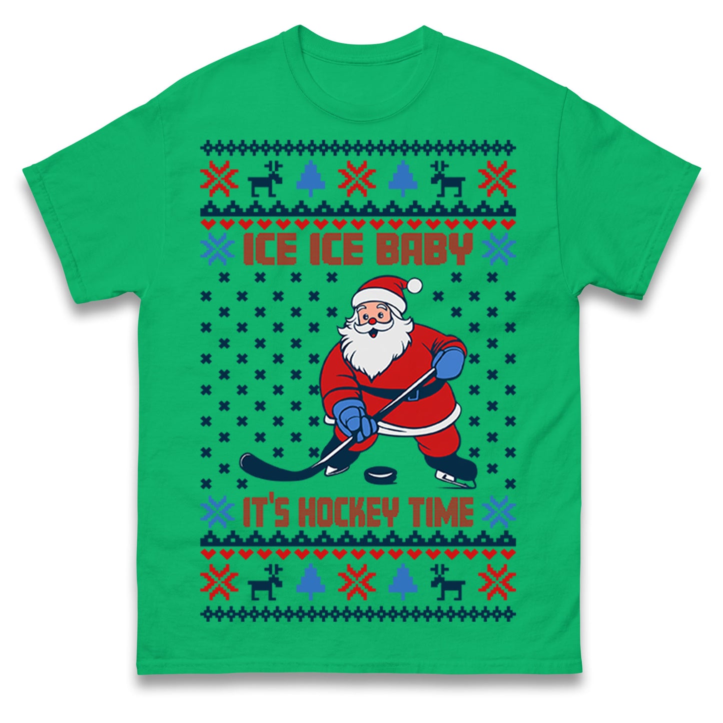 Hockey Christmas T Shirt