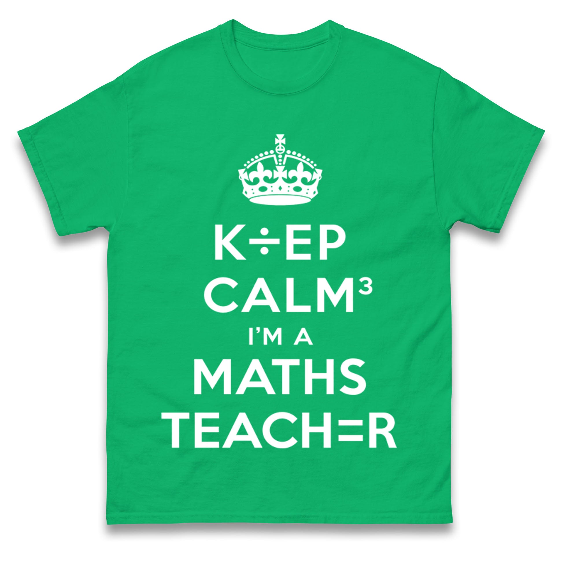 Keep Calm I’m A Maths Teacher T Shirt