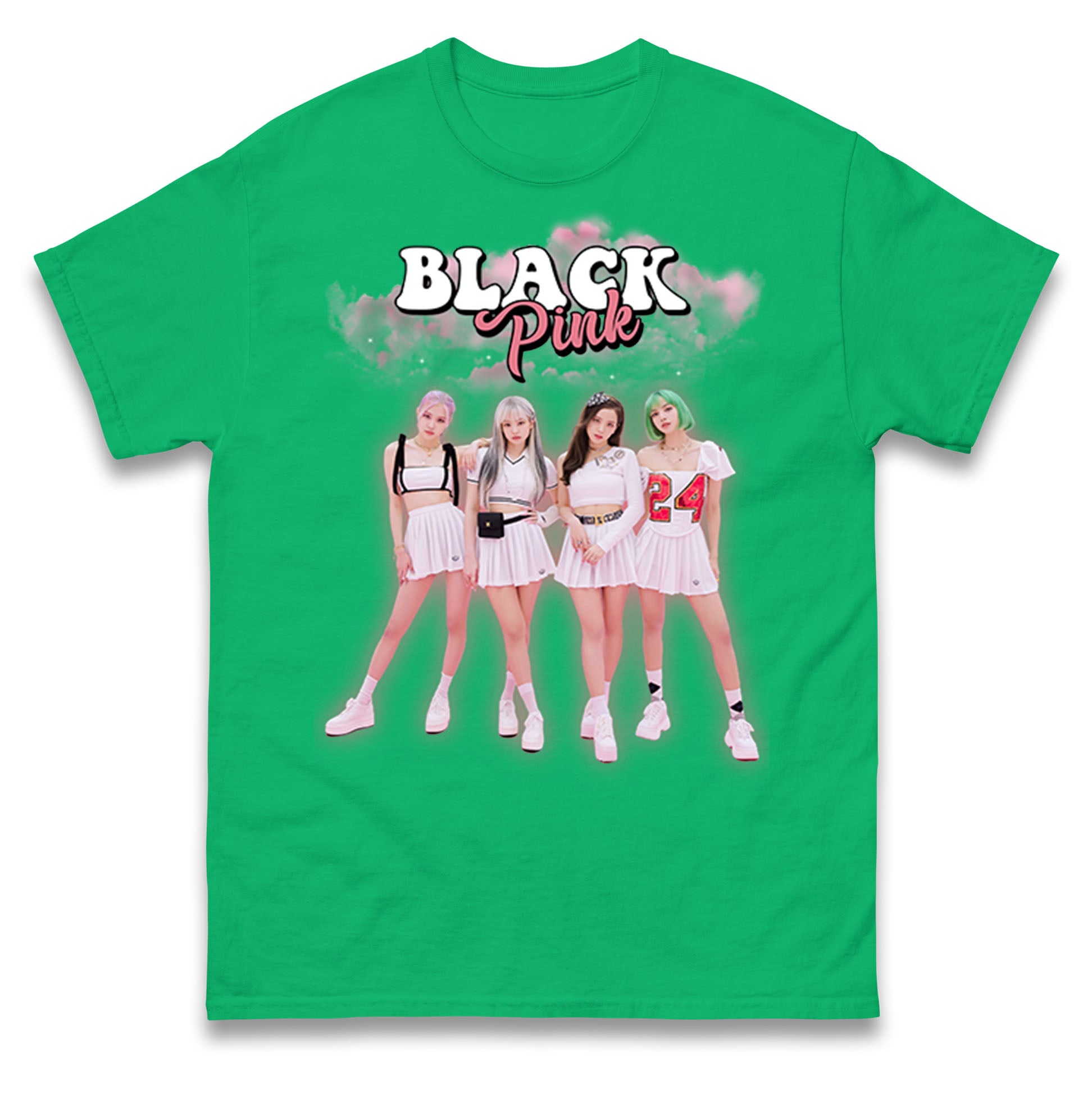 Blackpink K Pop Idol Band T Shirt
