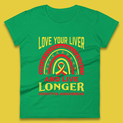 Hepatitis Awareness Womens T-Shirt