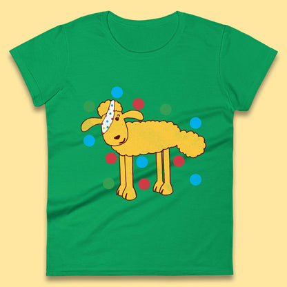 Spotty Pudsey Sheep Children In Need Dotty Spot Charity Raising Pudsey Sheep Womens Tee Top