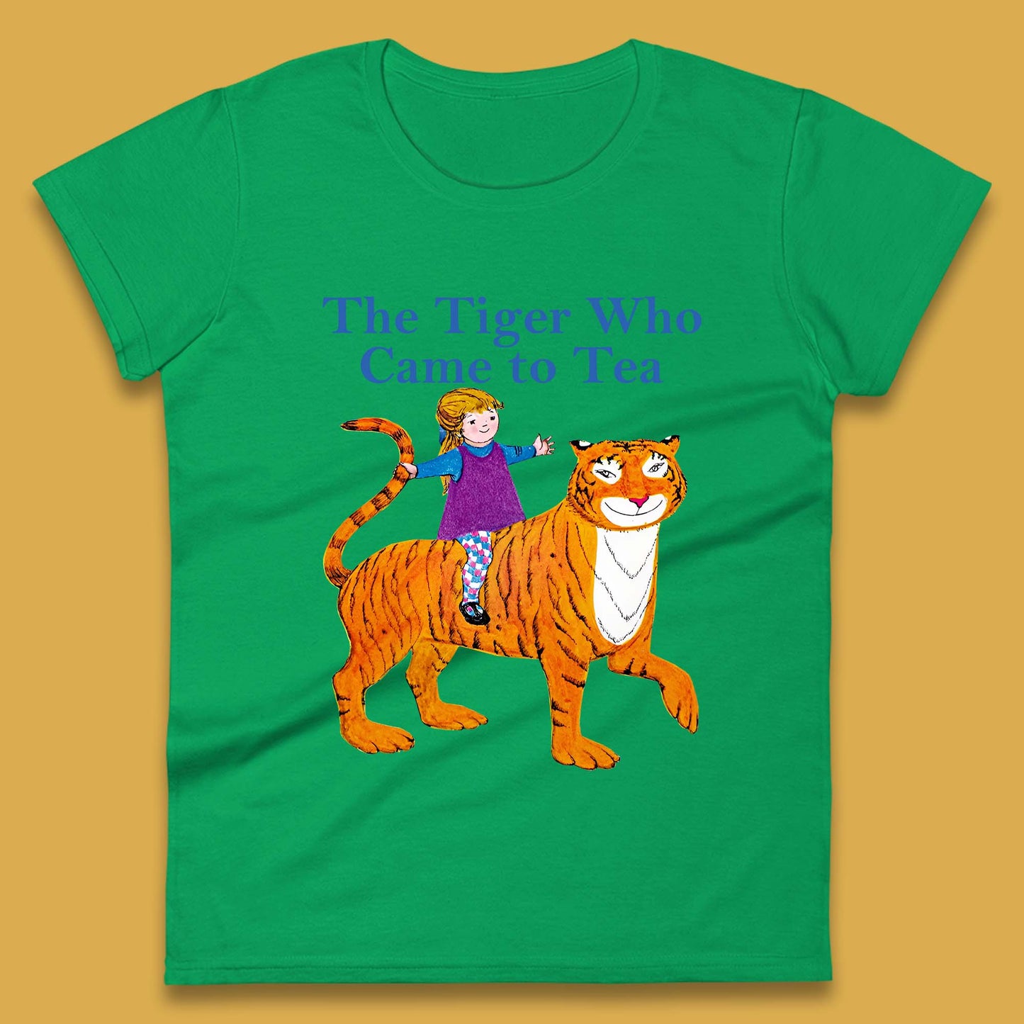 The Tiger Who Came To Tea Book Day Womens T-Shirt