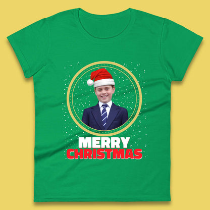 Prince George Christmas Womens T-Shirt