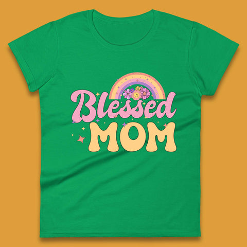 Blessed Mom Womens T-Shirt