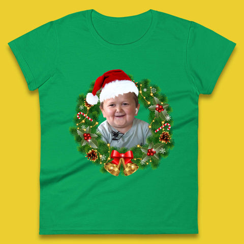 Santa Hasbulla Christmas Womens T-Shirt