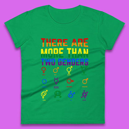 There Are More Than Two Genders Womens T-Shirt