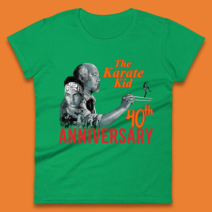 The Karate Kid 40th Anniversary Womens T-Shirt