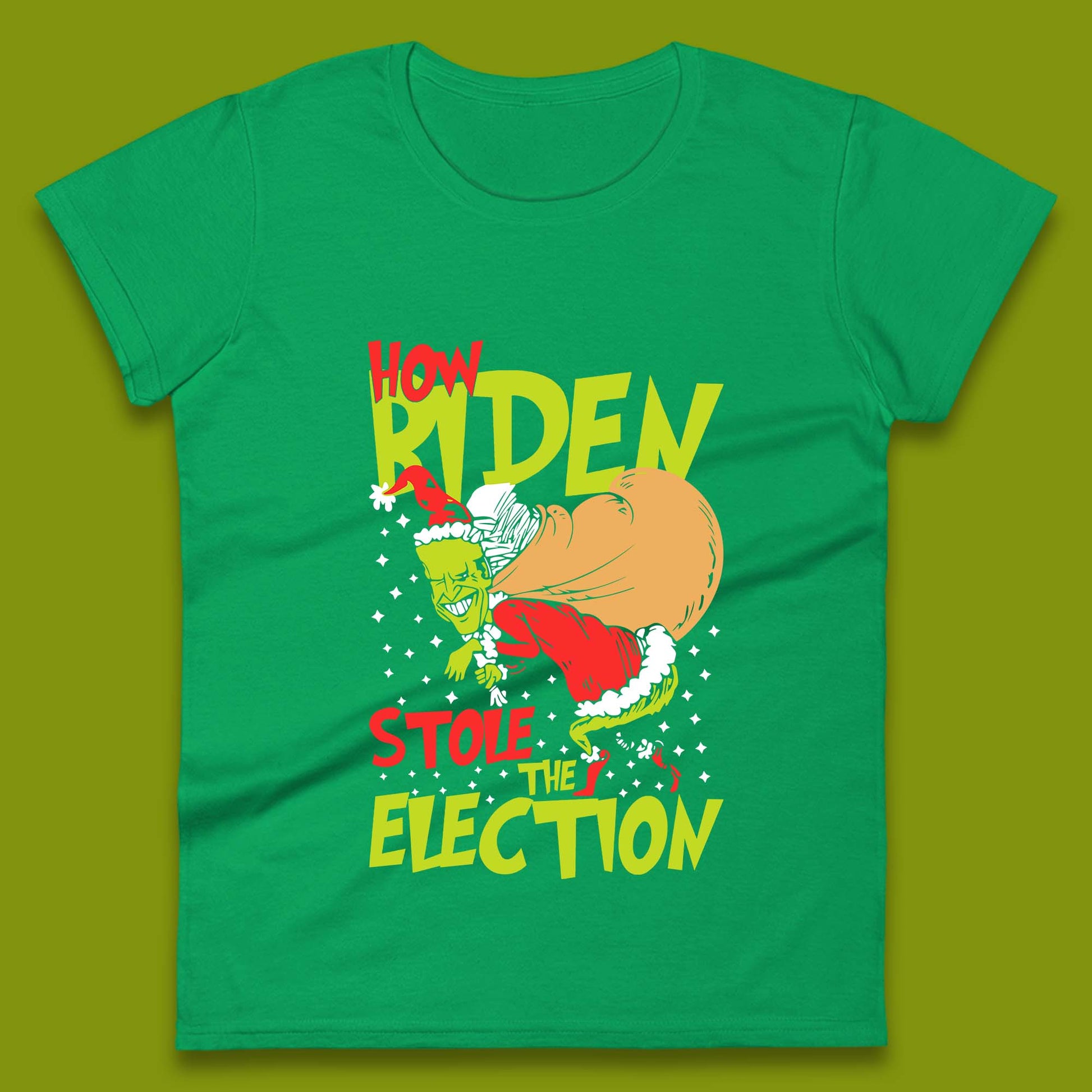 biden stole election womens t shirt