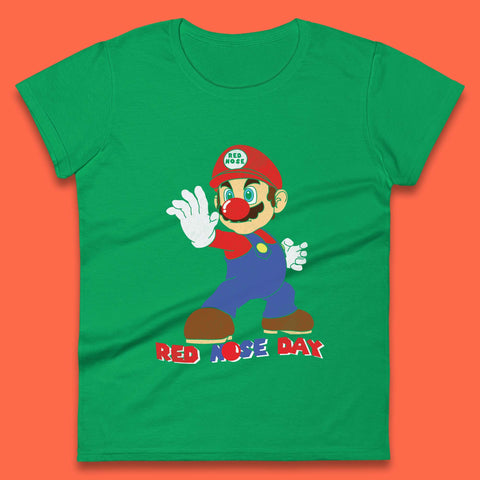 Mario Red Nose Day T Shirt