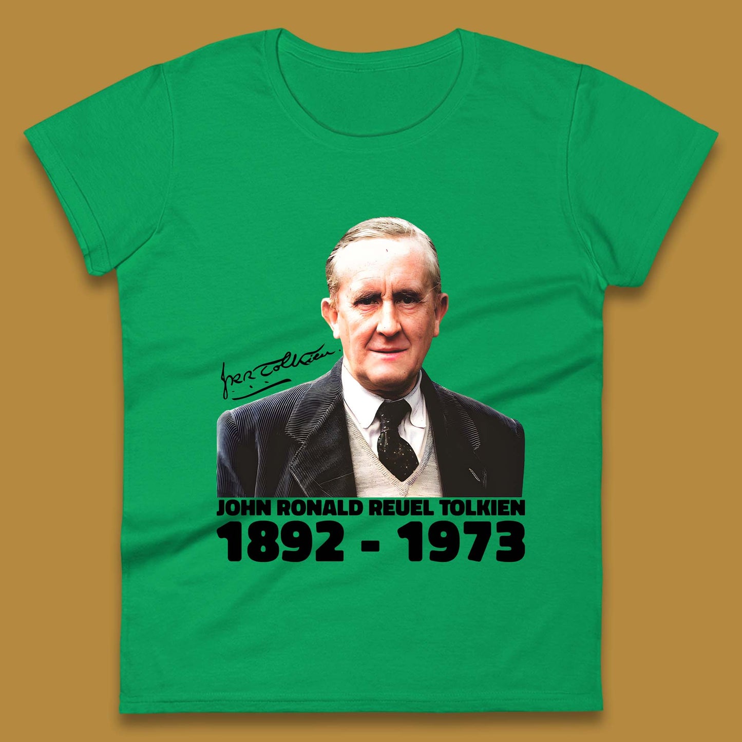 John Ronald Reuel Tolkien 1892-1973 Womens T-Shirt