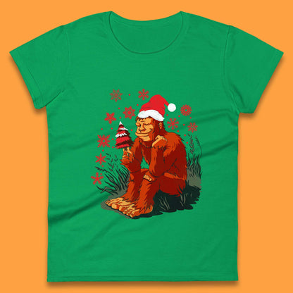 bigfoot christmas shirt