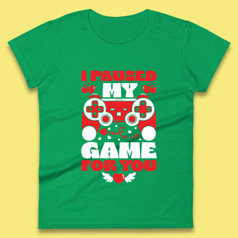 Valentine's Day Gamer Womens T-Shirt