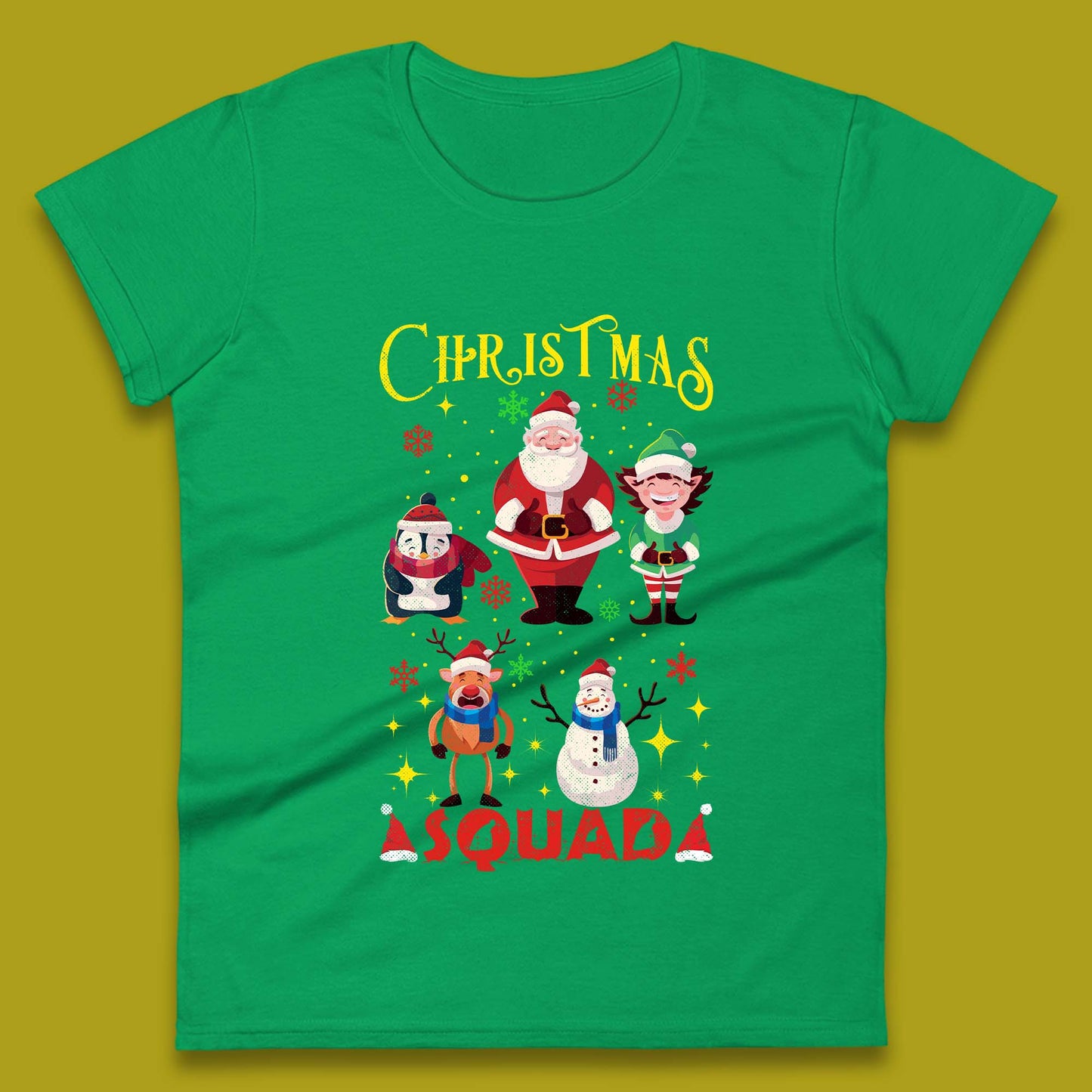 Christmas Squad Womens T-Shirt