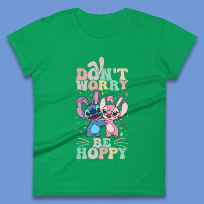 Don't Worry Be Hoppy Womens T-Shirt