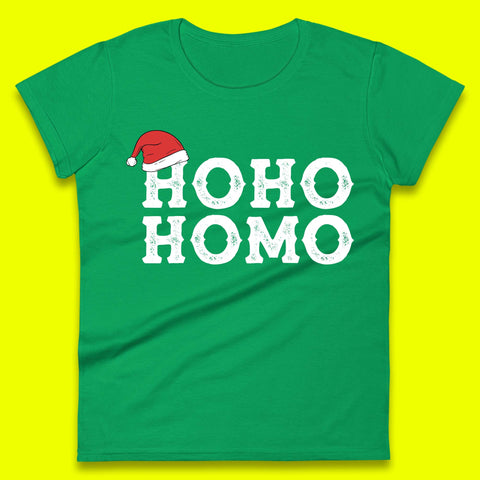 Homosexual LGBTQ Christmas Womens T-Shirt