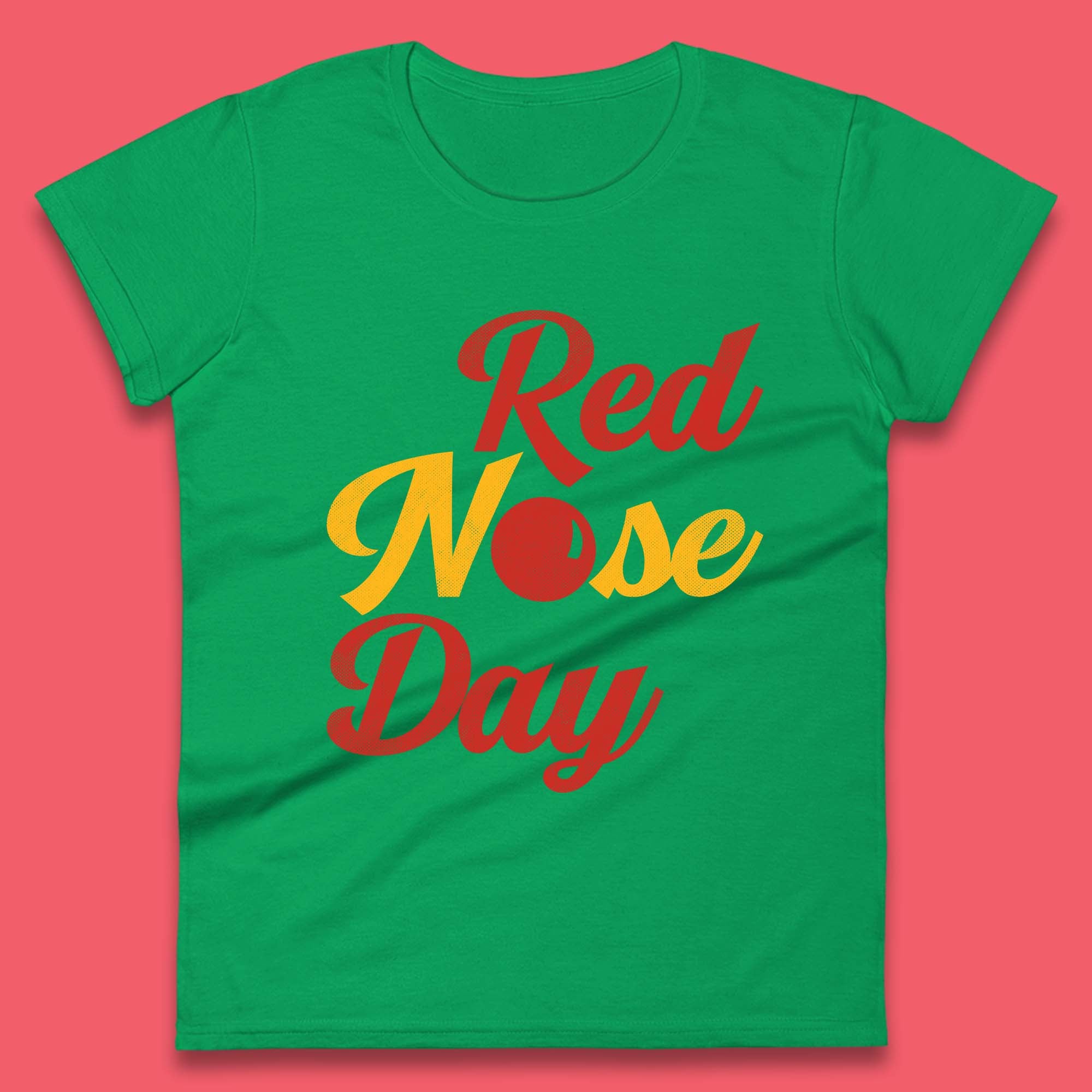 Red Nose Day Womens T-Shirt