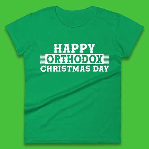 Orthodox Christmas Day Womens T-Shirt