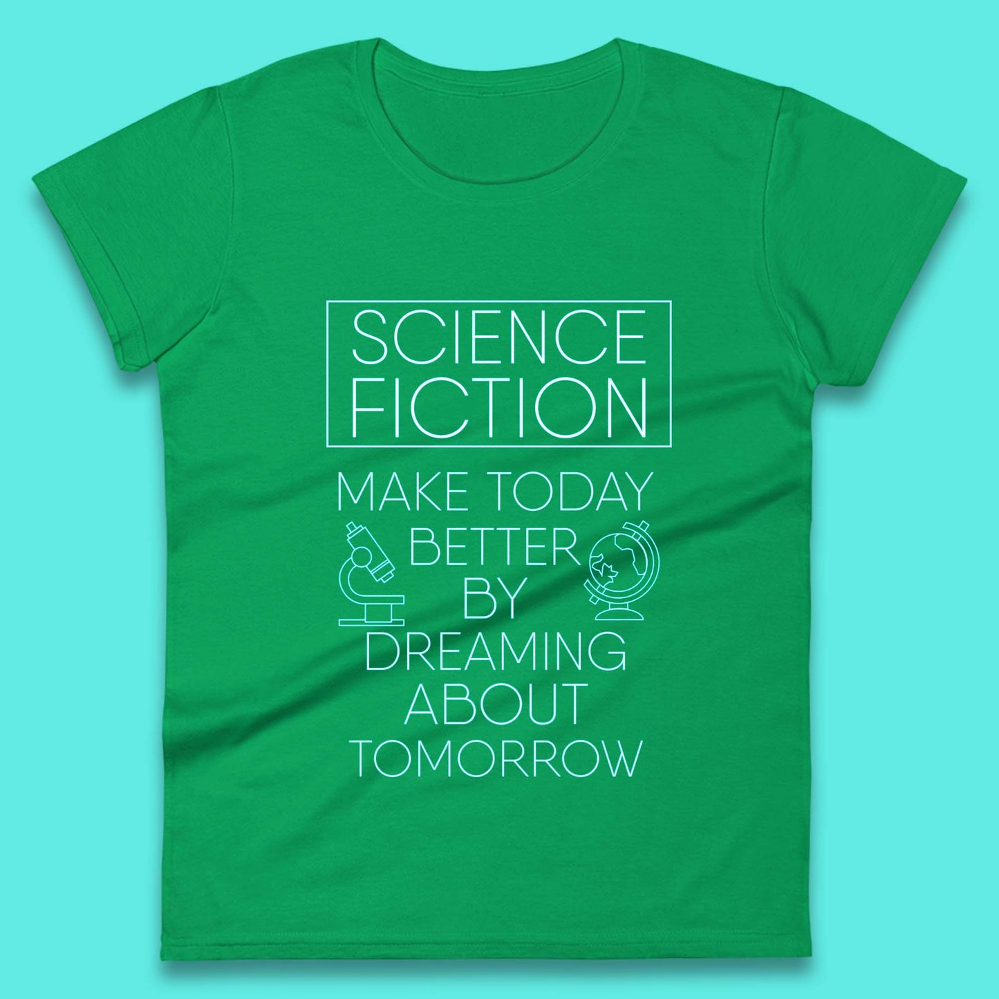 Science Fiction Day Womens T-Shirt