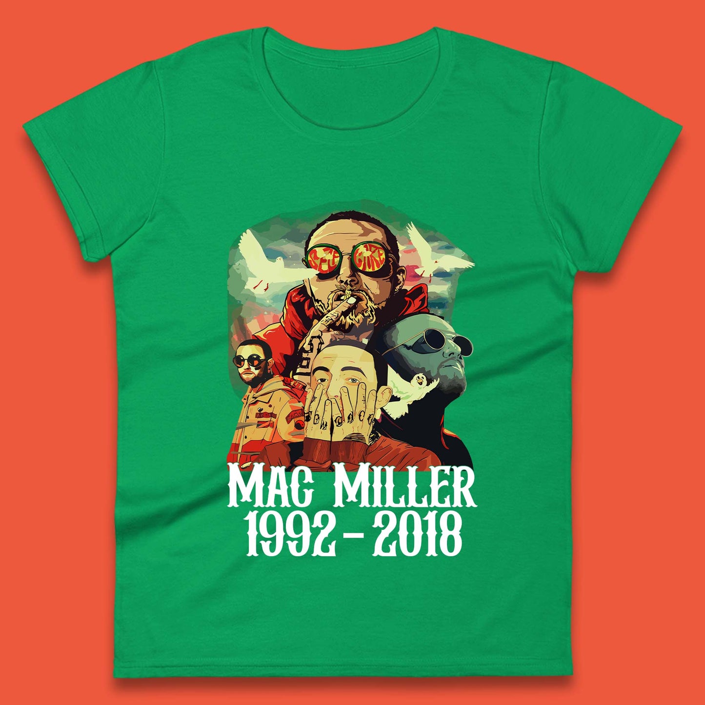 Mac Miller 1992-2018 Womens T-Shirt