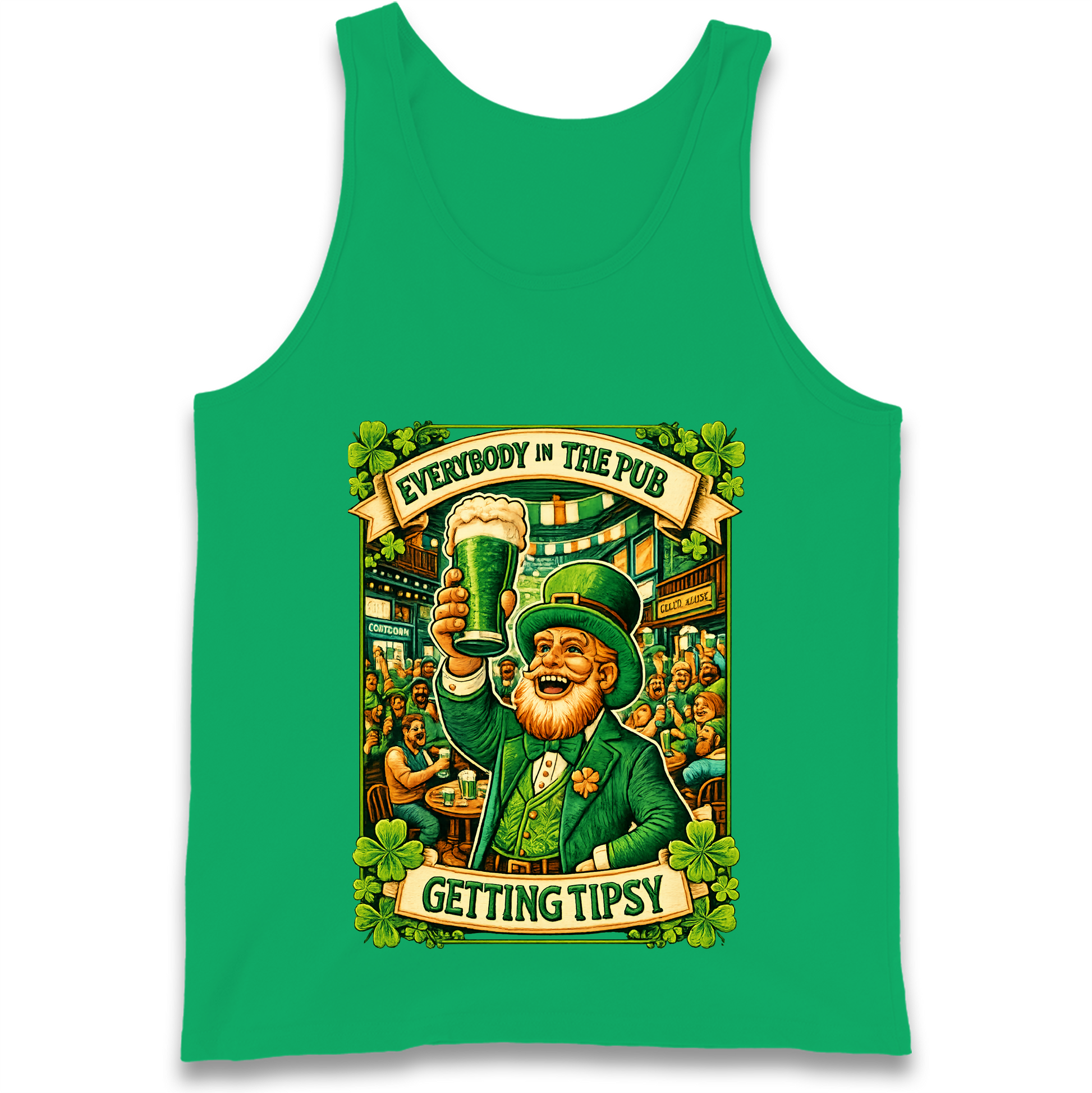 Everybody In The Pub Getting Tipsy Tank Top