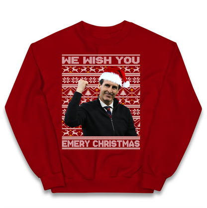 unai emery christmas jumper