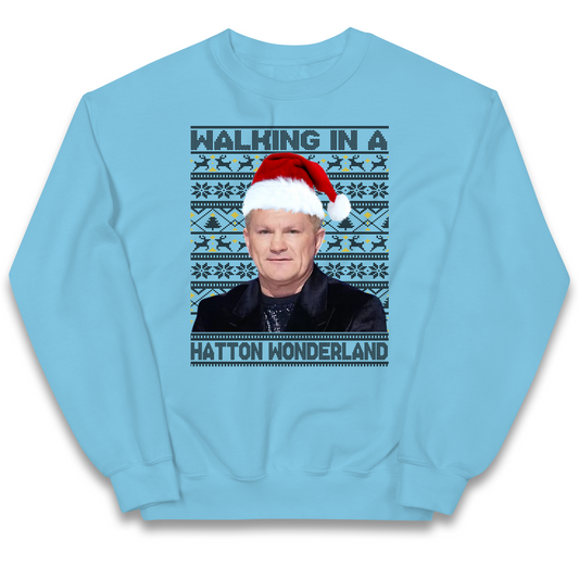 Ricky Hatton Christmas Kids Jumper