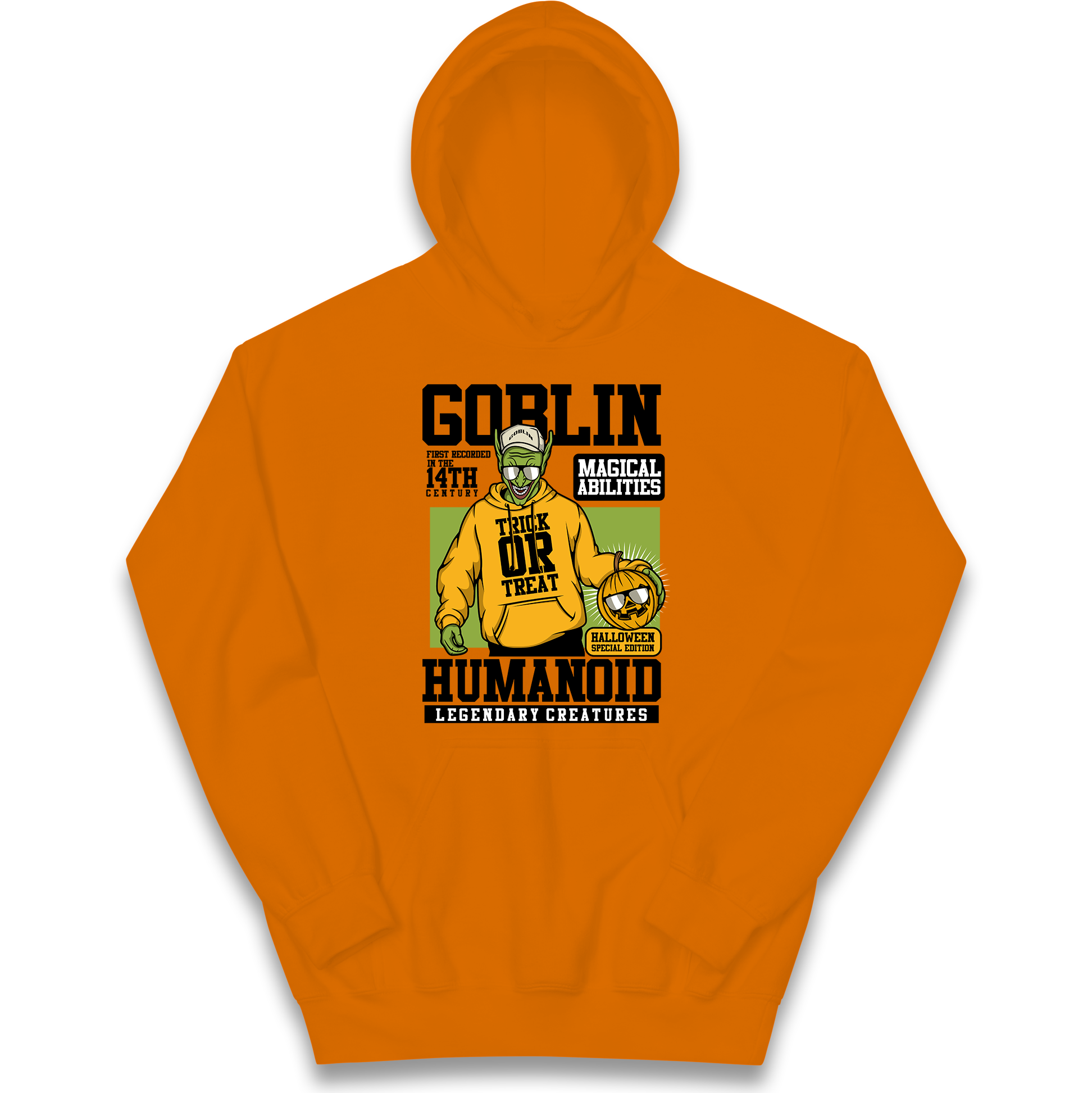 Goblin Trick Or Treat Kids Hoodie