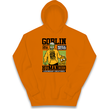 Goblin Trick Or Treat Kids Hoodie