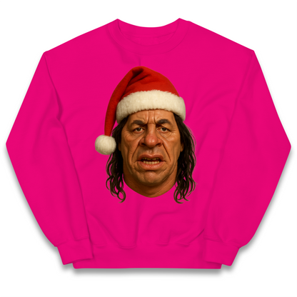 Bret Hart Christmas Kids Jumper