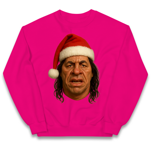 Bret Hart Christmas Kids Jumper