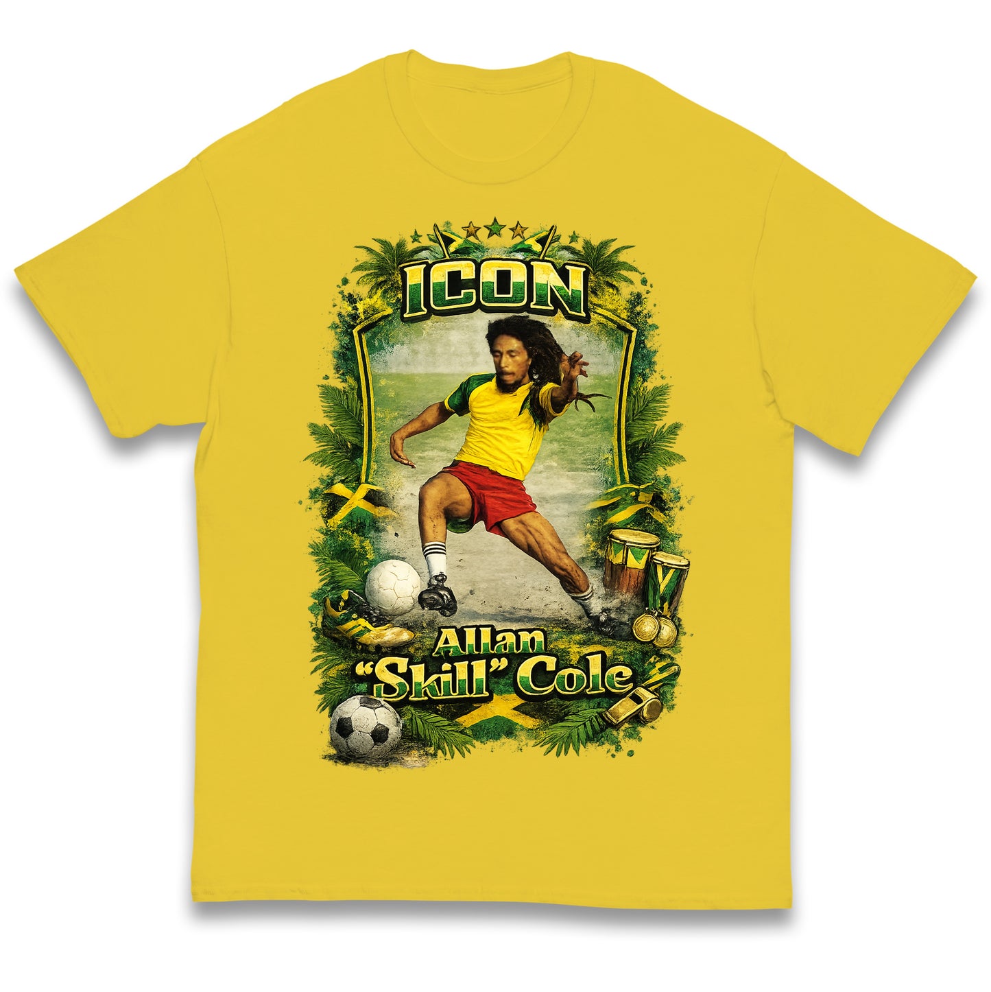 Jamaica Football Kids T Shirt 