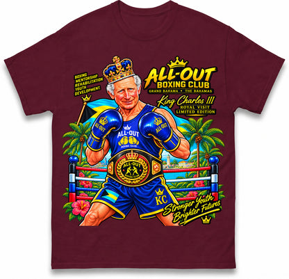 King Charles Boxing Academy Bahamas T Shirt