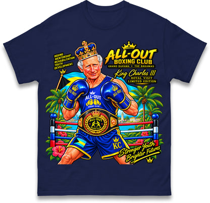 King Charles Boxing Academy Bahamas T Shirt