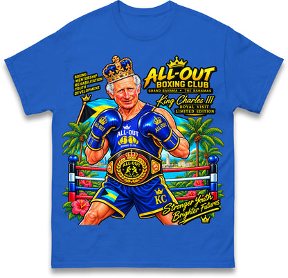 King Charles Boxing Academy Bahamas T Shirt
