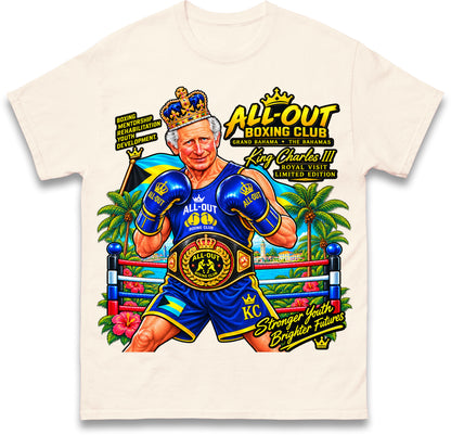 King Charles Boxing Academy Bahamas T Shirt