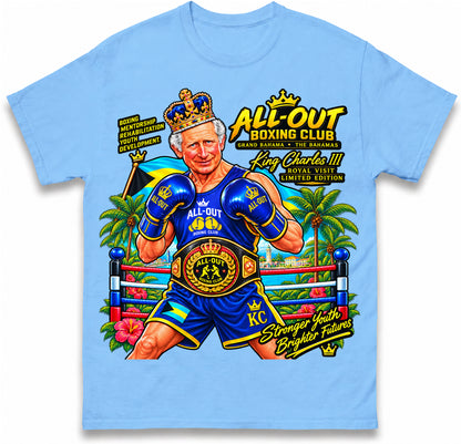King Charles Boxing Academy Bahamas T Shirt