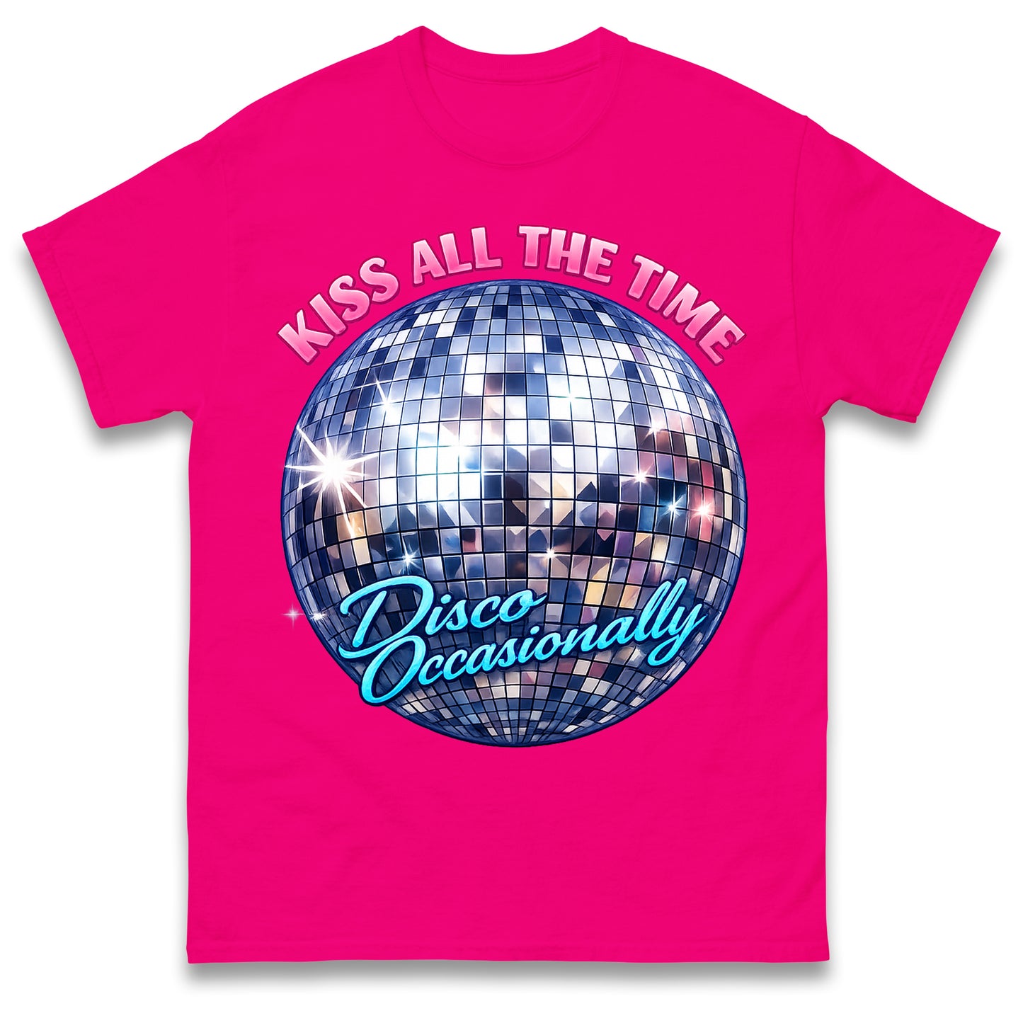Kiss All The Time Disco Occasionally T Shirt